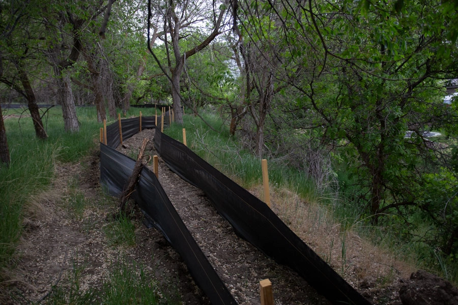 dewatering process for Stormwater pollution prevention